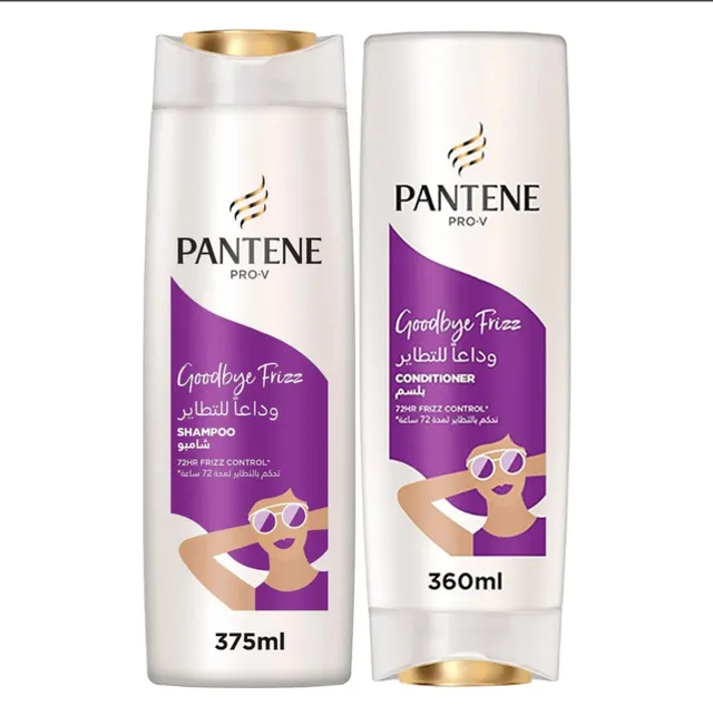 Pantene Frizz Shampoo + Conditioner -375 +