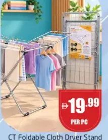 CT Foldable Cloth Dryer Stand