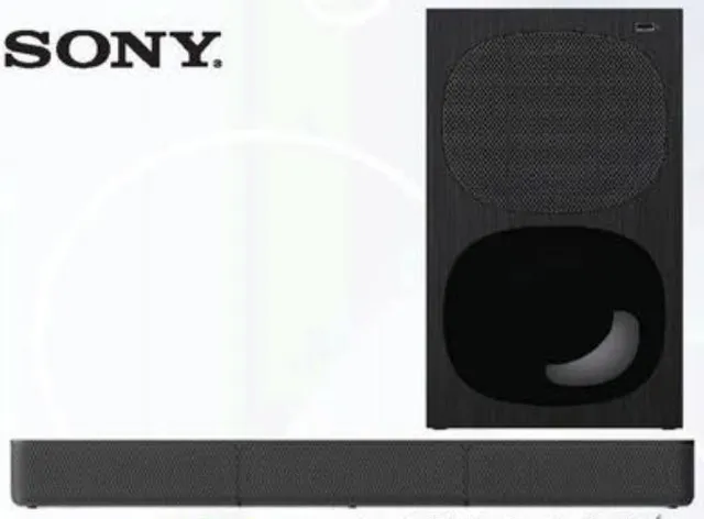 Sony 5.1 Channel Sound Bar With Bluetooth Speaker HTS20R