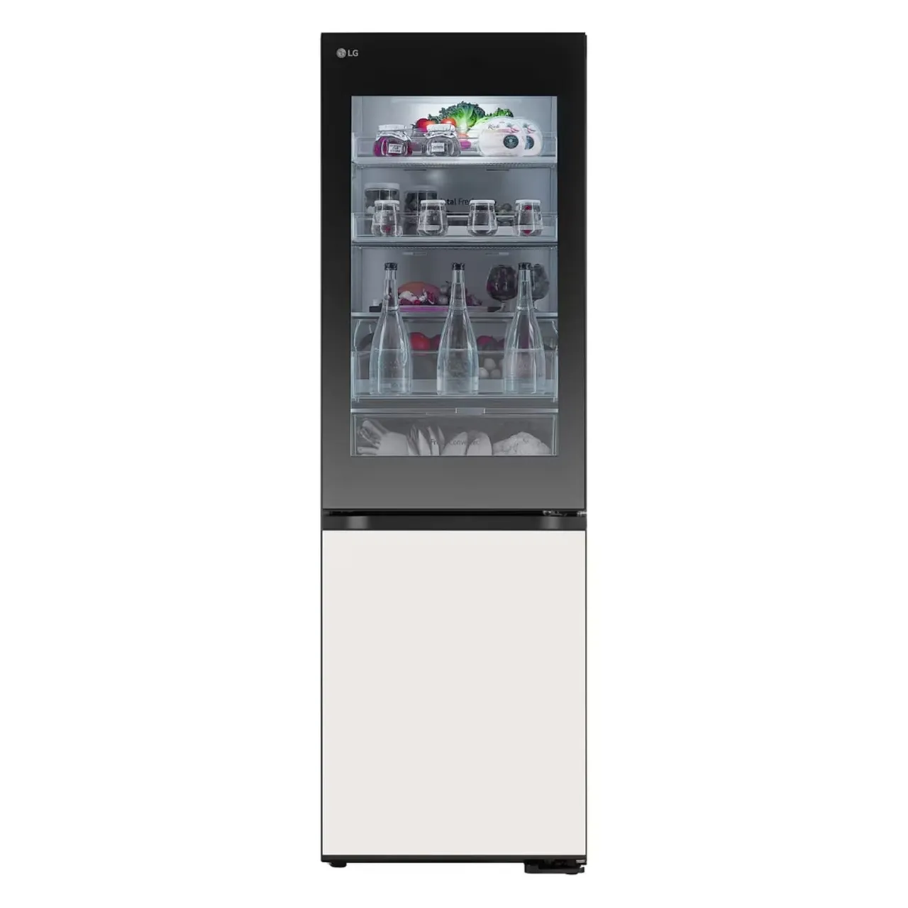 LG ثلاجة بفريزر سفلي، GRV479QGKW