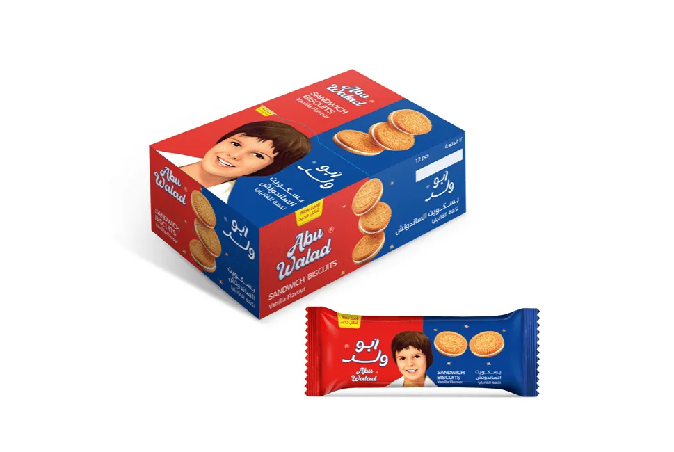 Abu Walad اوريو بسكويت بالكريمة الاصلية