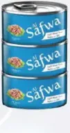 Al Safwa لحم تونة رقائق خفيف الصفوة بالزيت