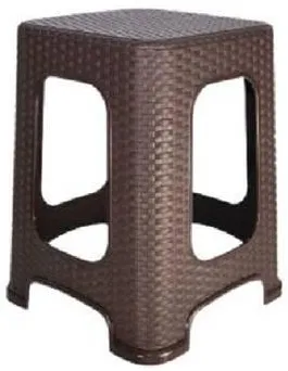 مقعد راتان أسود مشكل