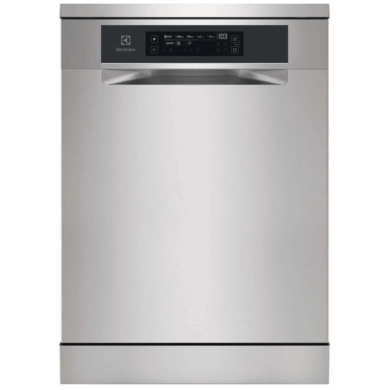 Electrolux غسالة أطباق قائمة بذاتها 13 طقم، منخفضة الضجيج، 8 برامج، موتور انفرتر، أوتوماتيكية بالكامل بتقنية Satellite Clean، Comfort Lift، Maxi flex، صنع في ITALY، ESC87300SX، فضي