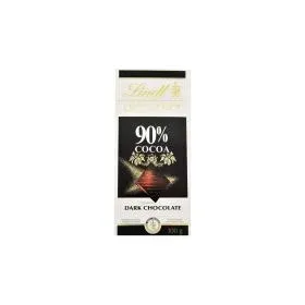 Lindt لوح شوكولاتة داكنة إكسلانس بكاكاو 90%