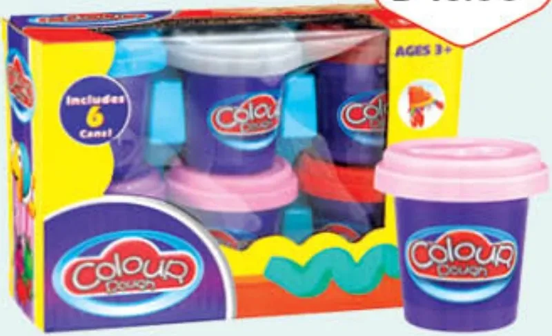 Colour Dough صلصال للتشكيل نتراج