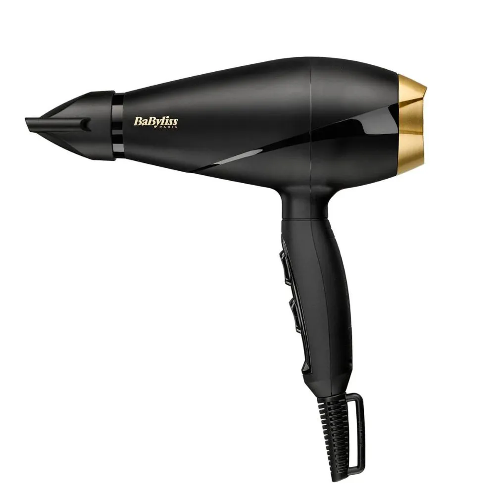 Babyliss مجفف شعر | فوهة 6mm | أسود | BAB6704SDE