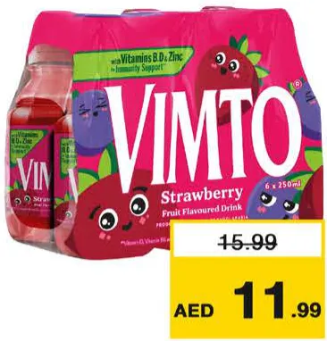 Vimto Fruit Flavoured Drink Strawberry