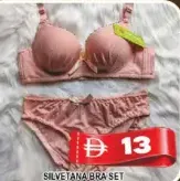 Silvetana طقم حمالة صدر