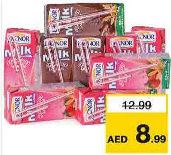 Lacnor Flavored Milk Strawberry / Chocolate