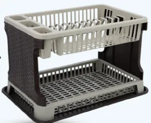 Delcasa 2Layer Plastic Dish Rack