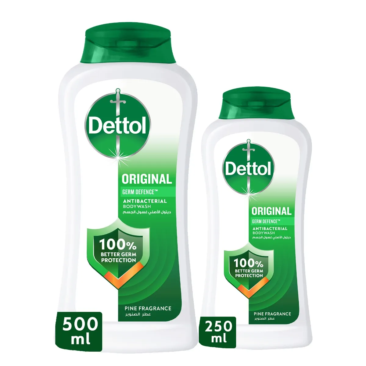 Dettol جل استحمام وغسول جسم أصلي برائحة الصنوبر +