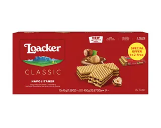 Loacker Napolitaner Wafer