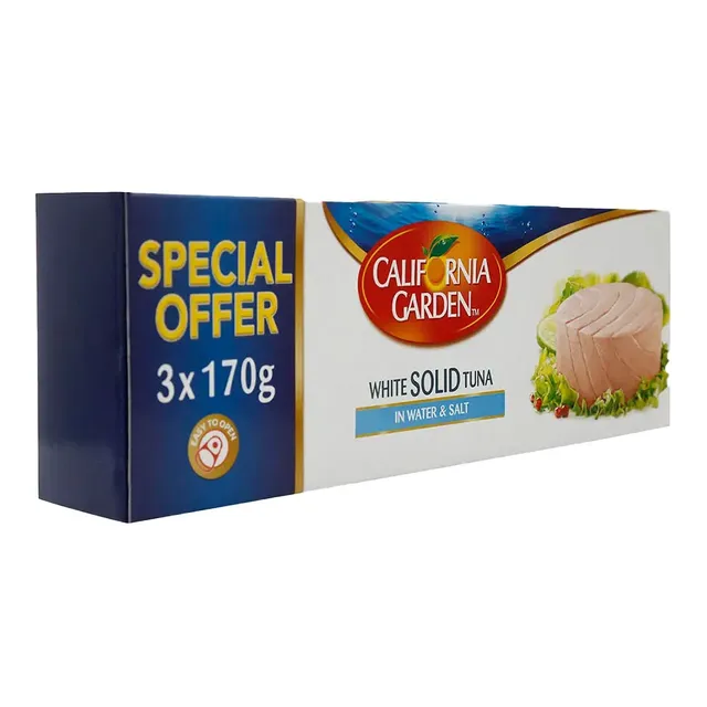 California Garden White Solid Tuna In Water & Salt