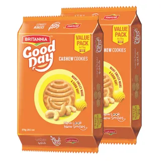 Britannia Good Day Cashew Cookies 2 pkt