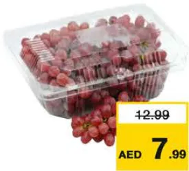 عنب أحمر بدون بذور الحجم