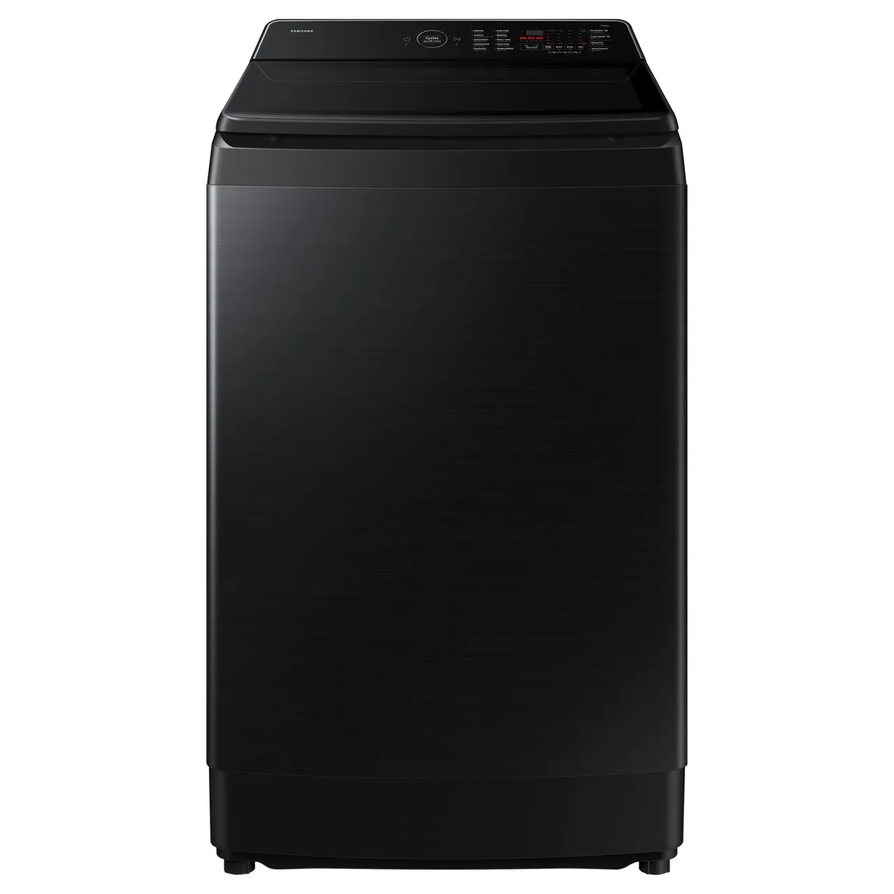 Samsung غسالة تحميل علوي أسود WA80F10S5BGU