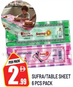 Sunny Sufra/Table Sheet