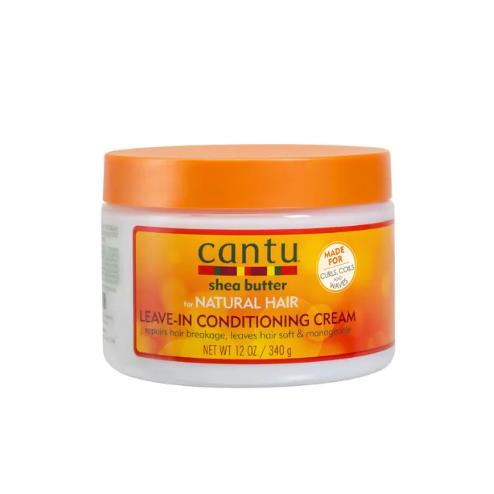 Cantu كريم بلسم طبيعي بزبدة الشيا يترك على الشعر