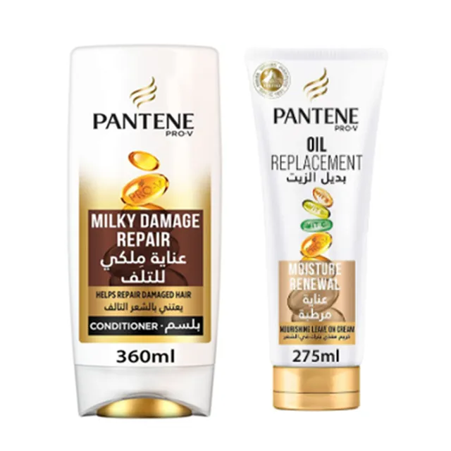 Pantene Milky Damage Repair Conditioner + Oil Replacment Moisture Renewal