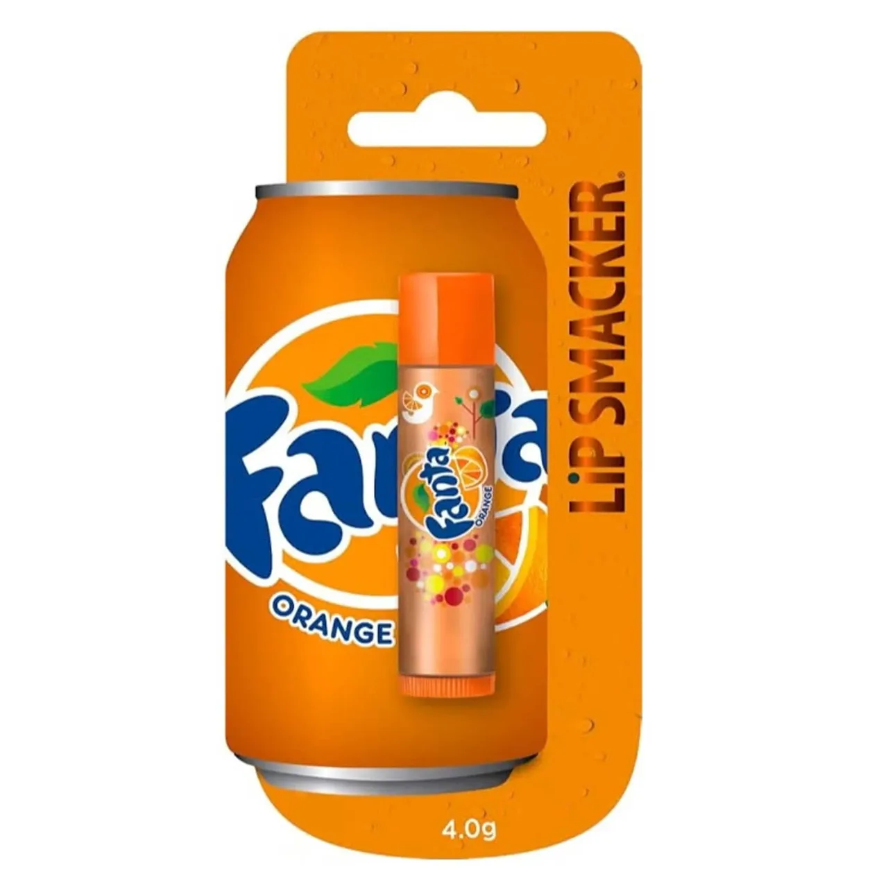 Fanta Orange مرطب شفاه Lip Smacker بعبوة بليستر
