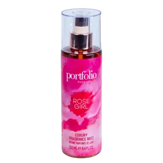 Portfolio Rose Girl معطر فاخر للنساء Fragrance Mist