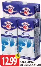 Safa UHT Milk Full Cream