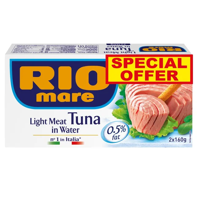Rio Mare Riomare Tuna In Water 160GMX2PC