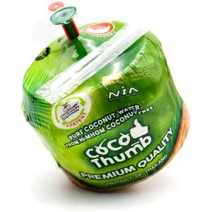 Sharjah Coop Coco Thumb Coconut With Straw Thailand