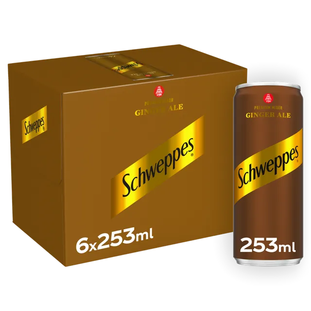 Schweppes Ginger Ale Premium Mixer