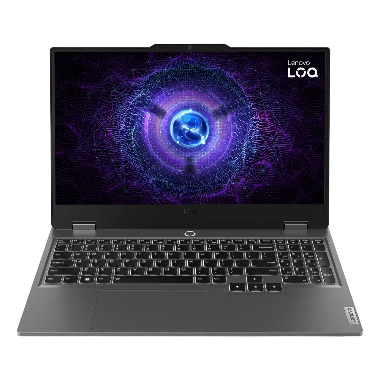 Lenovo LOQ 15IAX9 لابتوب، Intel Core i5-12600HX، 16GB RAM، 1TB SSD، شاشة 15.6-Inch FHD IPS، كرت شاشة 6GB NVIDIA GeForce RTX 3050، Windows 11 Home، رمادي Luna، 83GS00V4AX