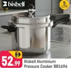 Bisbell Aluminium Pressure Cooker BB1696