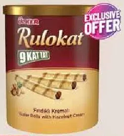 Ulker rulokat بالبندق علبة