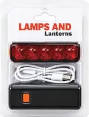 LAMPS AND Lanterns ضوء الدراجة مع شاحن يو اس بي