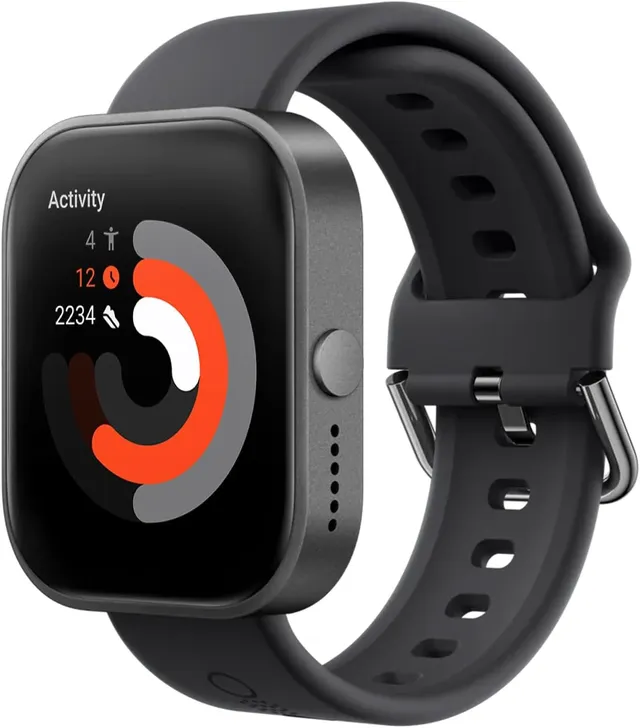 by nothing CMF Watch Pro 2025 Upgrade Smart Watch Fitness Tracker Heart Rate SpO2 Sleep Monitor1.96" AMOLED Display Bluetooth Calls 13 Days Long Battery IP68 Water Resistance Black