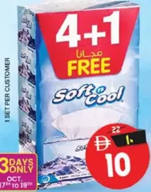 Soft & Cool Facial Tissue 2Ply