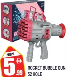 Rocket Bubble Gun 32 Hole