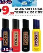 Fogg Body Spray Assorted