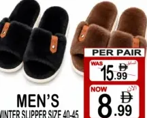 Men's Winter Slipper
