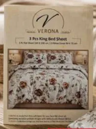 Verona King Bedsheet Set