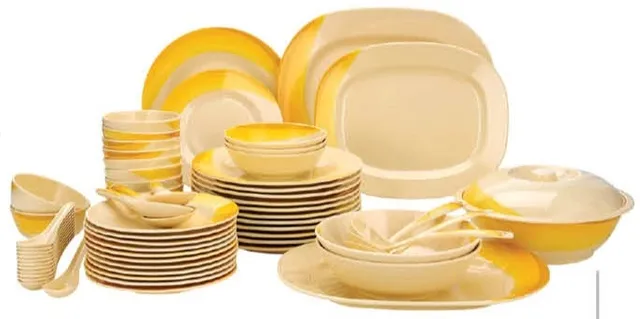 Royalford Melamin Ware Dinner Set Assorted