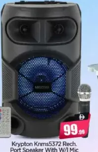 Krypton Rech. Port Speaker With With Mic KNMS5372
