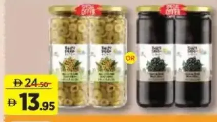 Farm Fresh Green Sliced Olives / Black Sliced Olives
