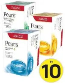 Pears صابون إمبريال ليذر متنوع