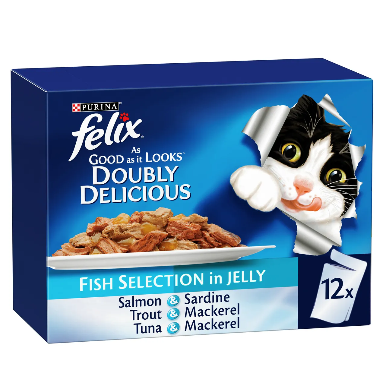Felix تشكيلة سمك لذيذة مضاعفة