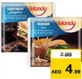 Mondy Sandwich/Burger Slices Cheese