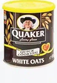 Quaker Quick Cooking Oats Tin