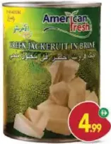 American Fresh Green Jack Fruit