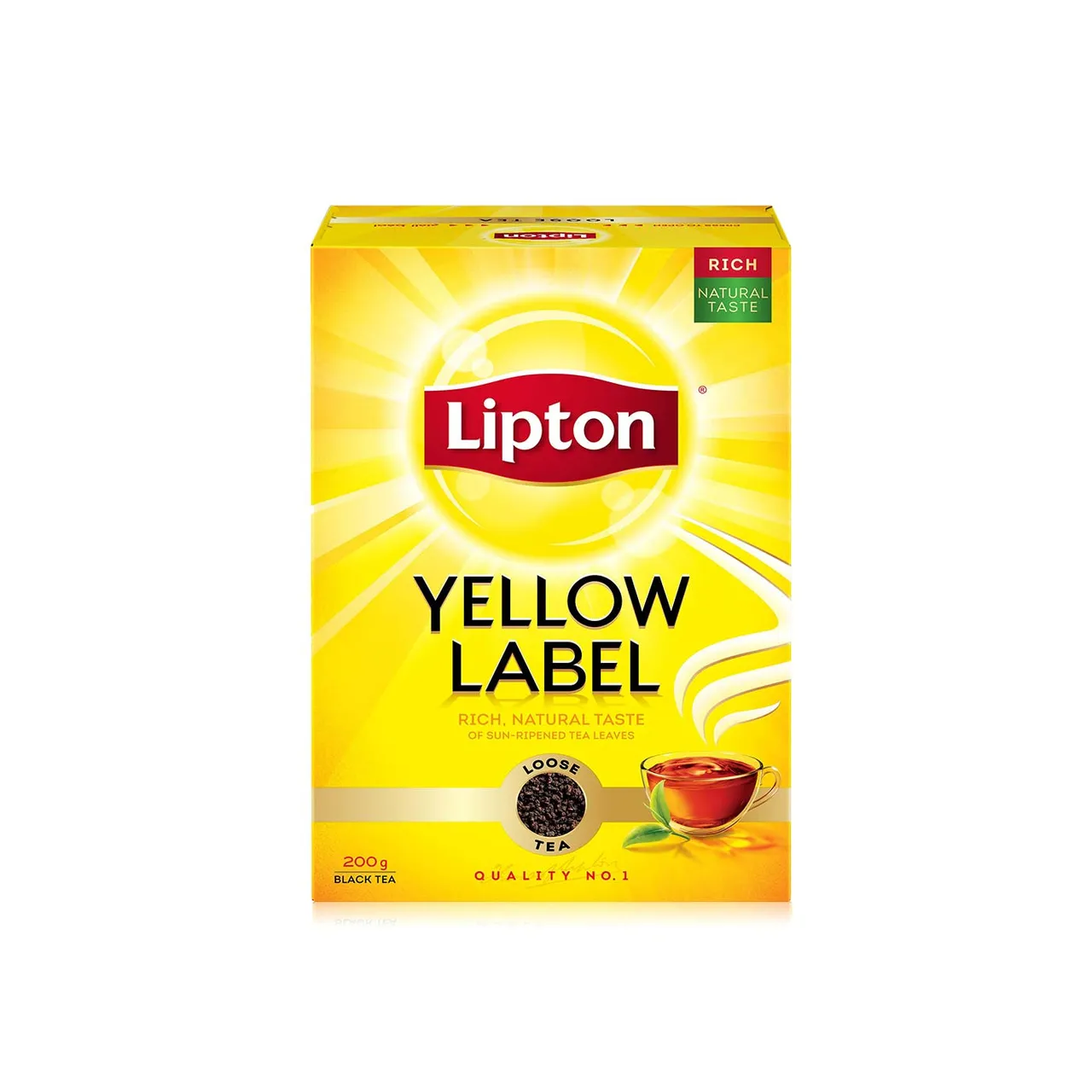 Lipton شاي بودرة أصفر