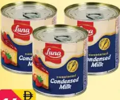 Luna Condensed Milk Sweetened